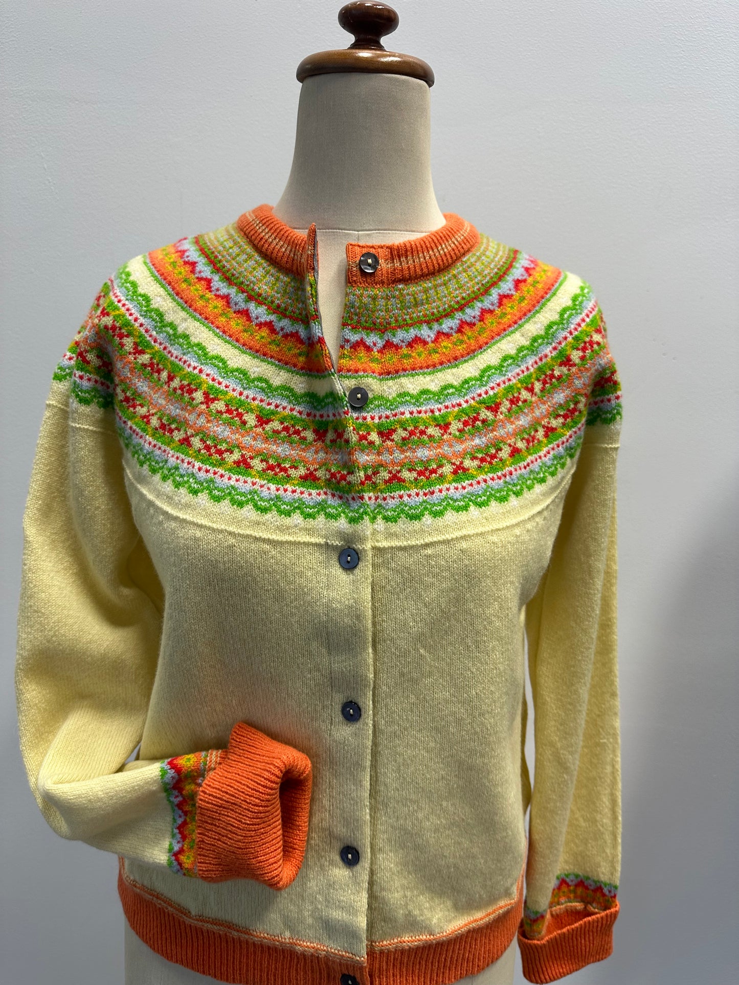 Eribe Alpine Short Cardigan Limoncello