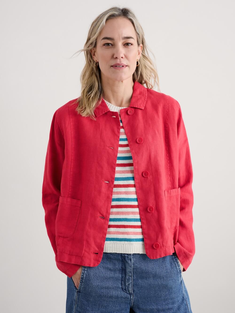 Seasalt - Arame Jacket - Raspberry