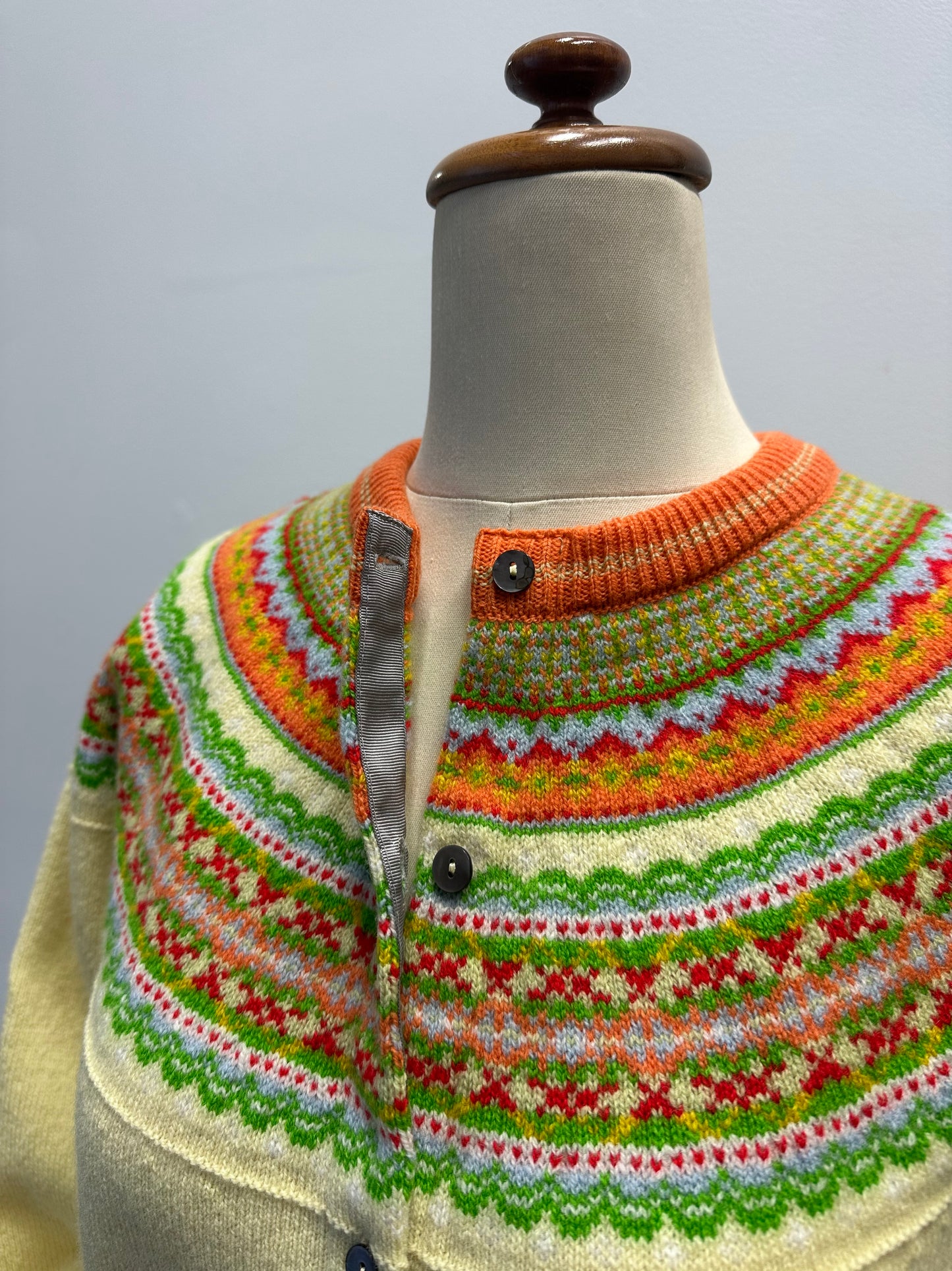 Eribe Alpine Short Cardigan Limoncello
