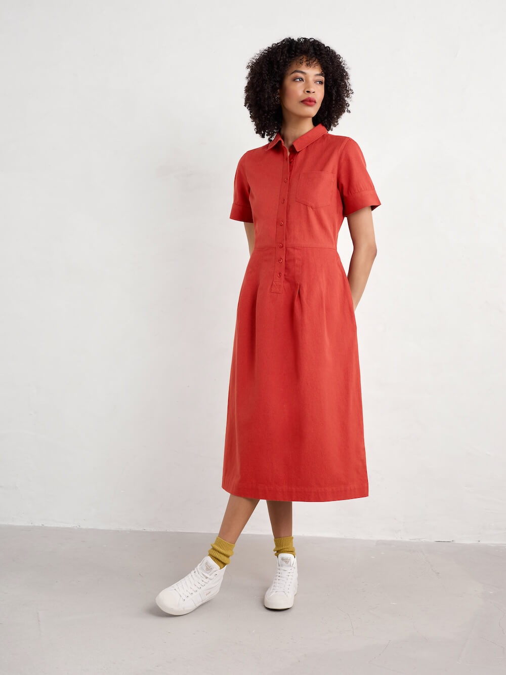 Seasalt - Birch Glade Dress - Dark Cinnamon