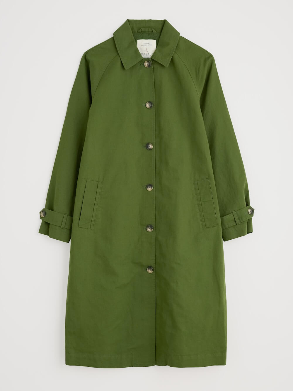 Seasalt - Bocastle Mac - Forest Green