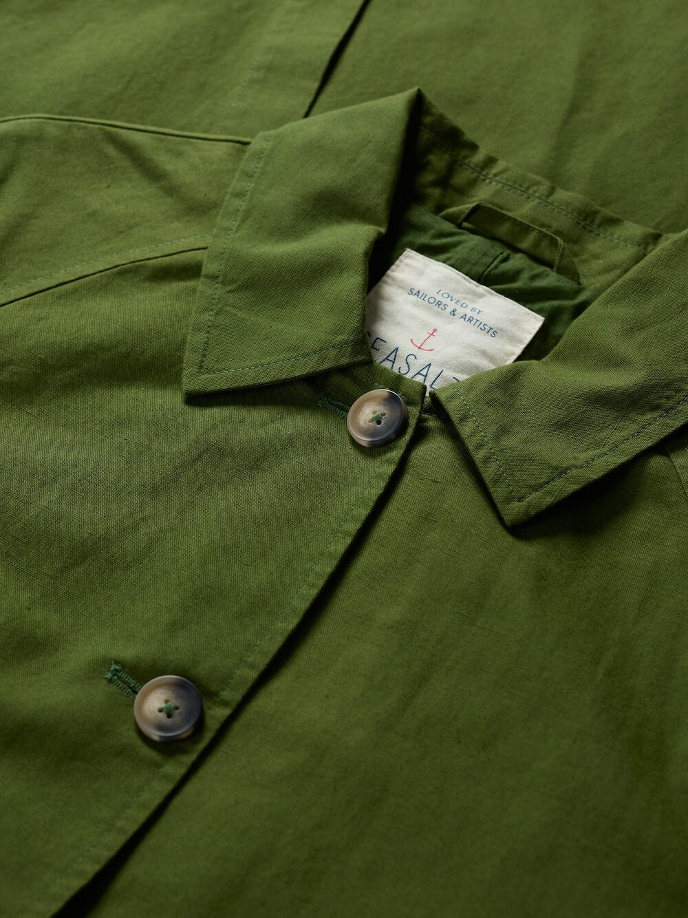 Seasalt - Bocastle Mac - Forest Green