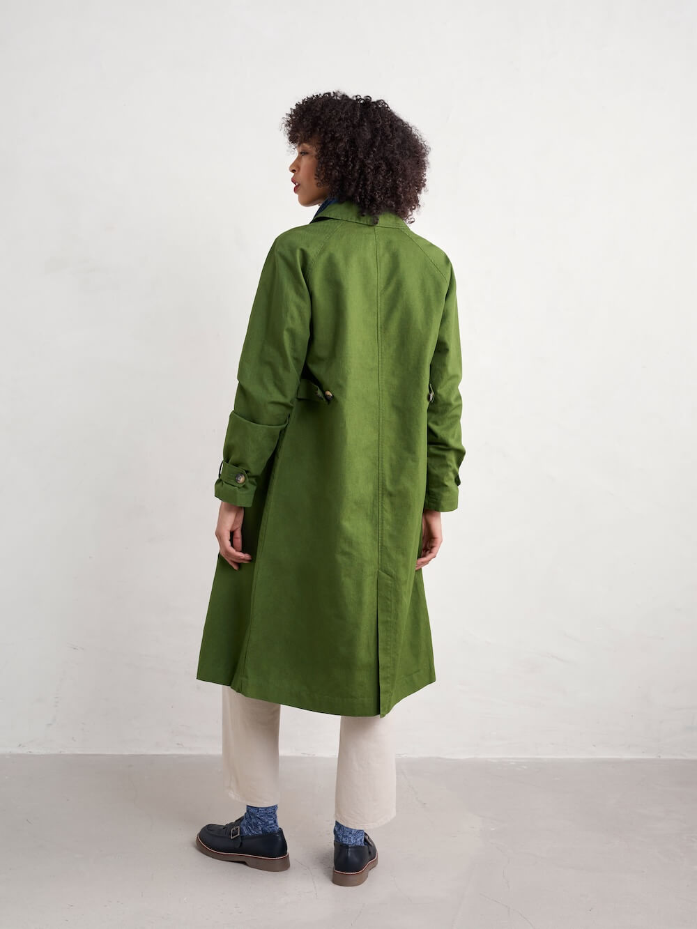 Seasalt - Bocastle Mac - Forest Green