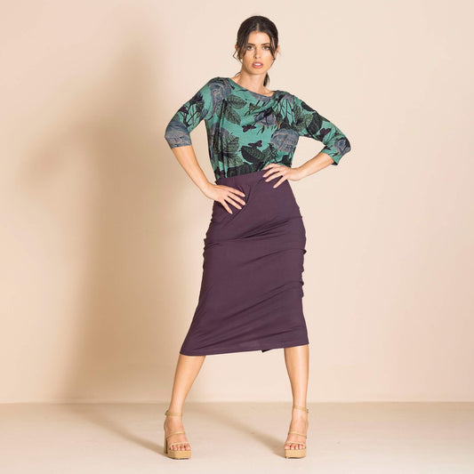 Megan Salmon - Butterfly Audrey Tee