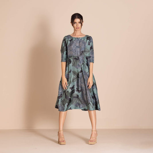 Megan Salmon - Butterfly Molly Dress