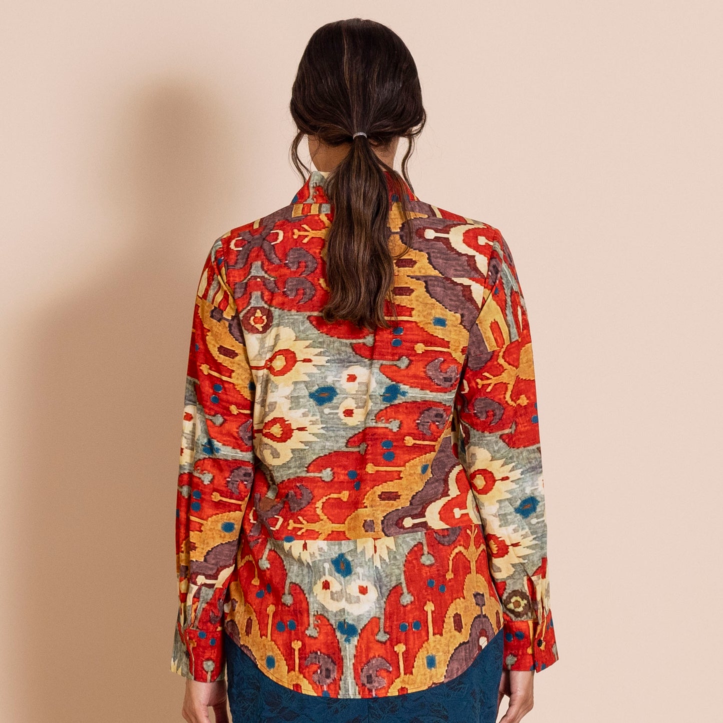 Megan Salmon Carpet Liberty Shirt