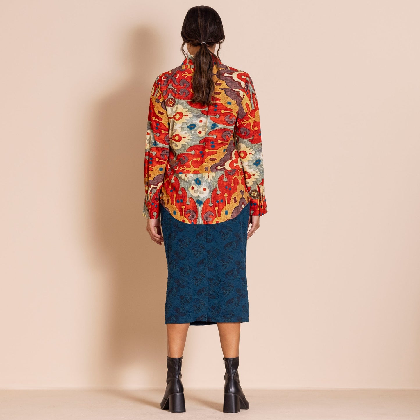 Megan Salmon Carpet Liberty Shirt