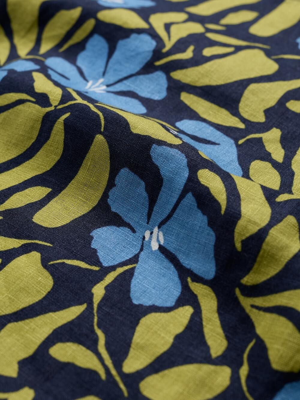 Seasalt - Colour Study Top - Leafy Floral Maritime