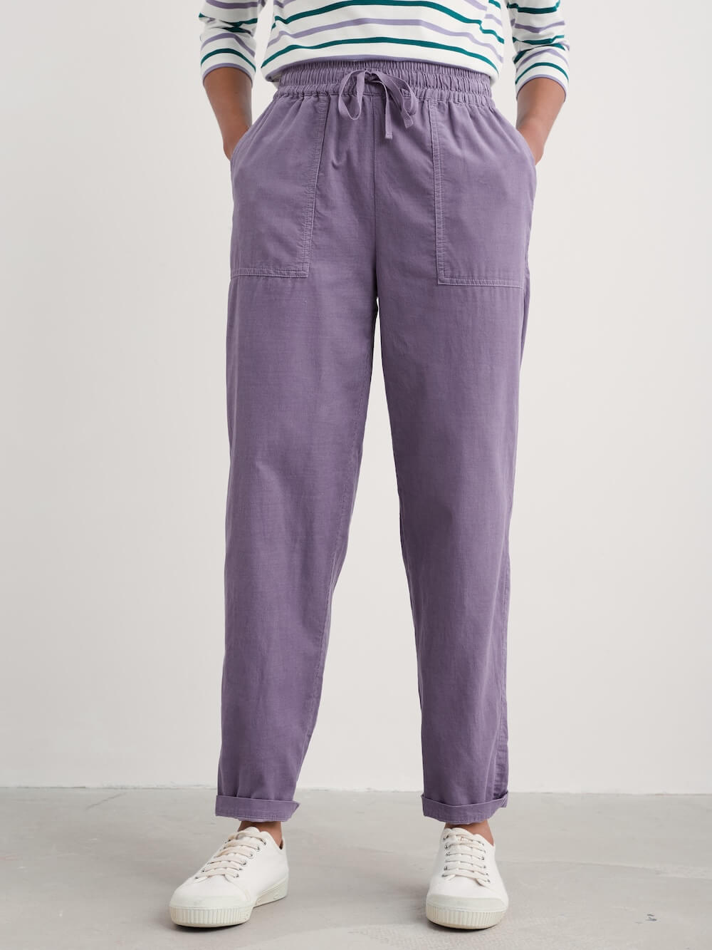 Seasalt - Dayby Trousers - Echium