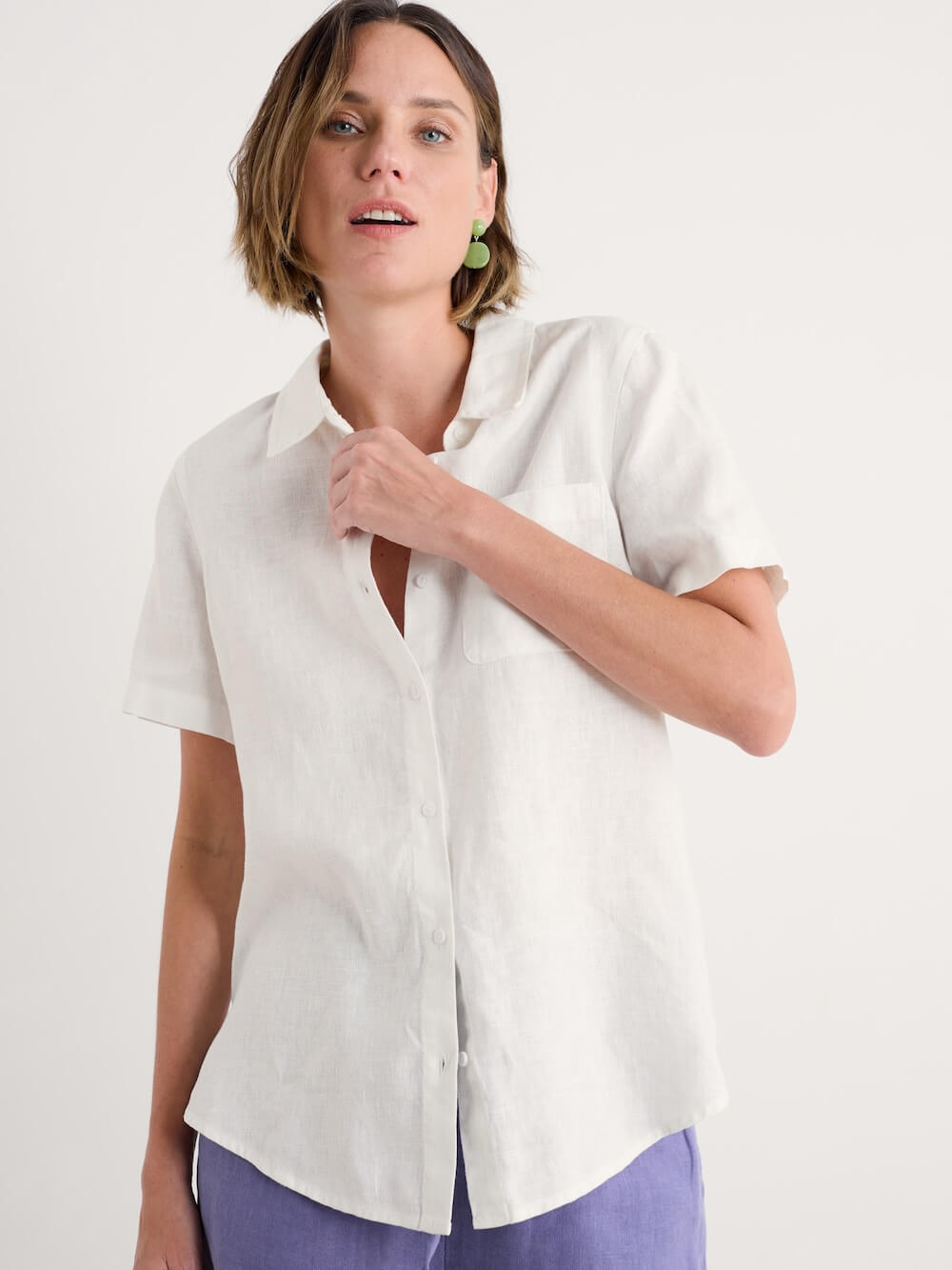 Seasalt - Drydock Shirt - Chalk