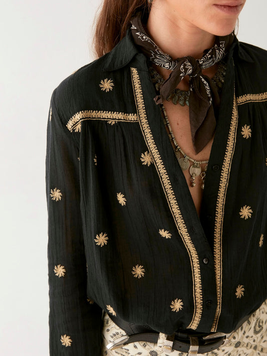 Maison Hotel - Dylan Blouse - Starry Night