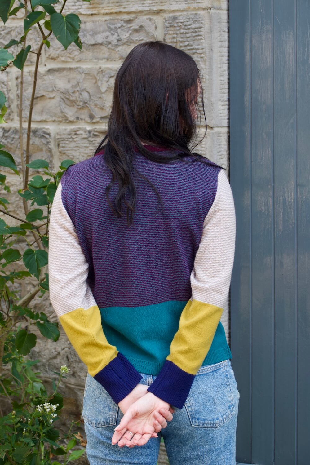 Eribé - Melrose Tweed Cardigan - Muir