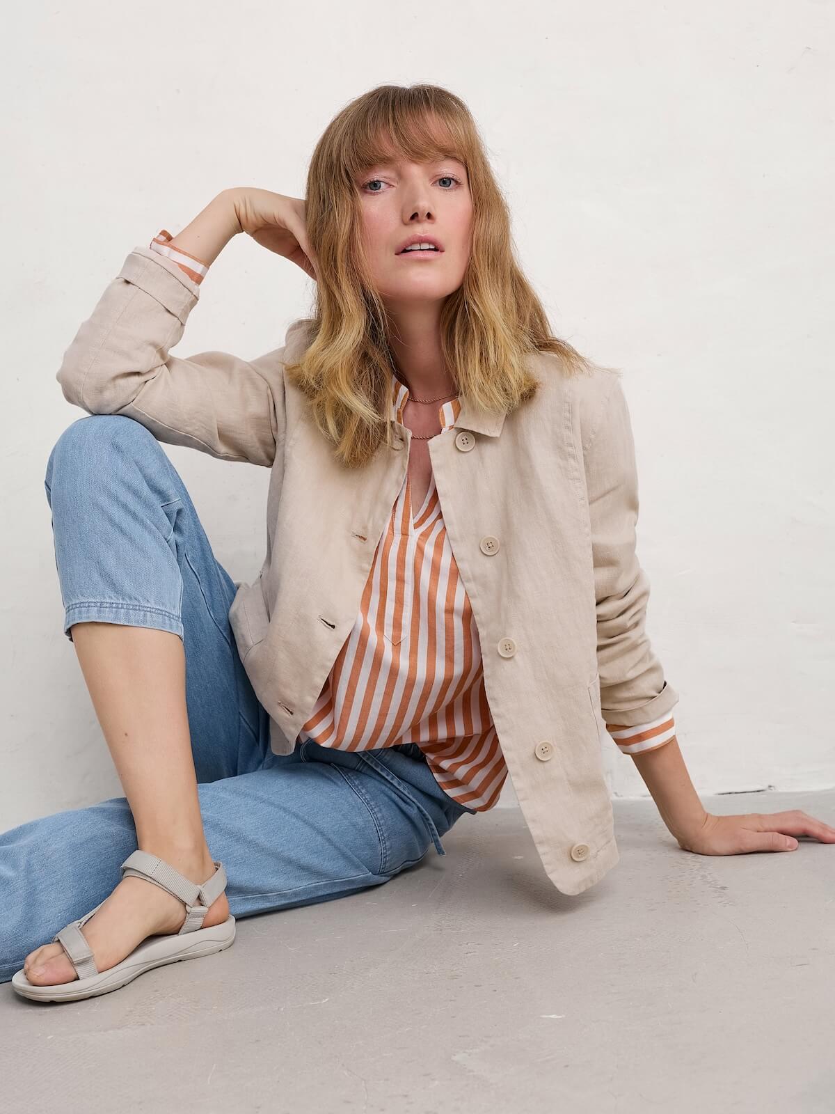 Seasalt - Eyebright Shirt - Multi Scallion Cumin