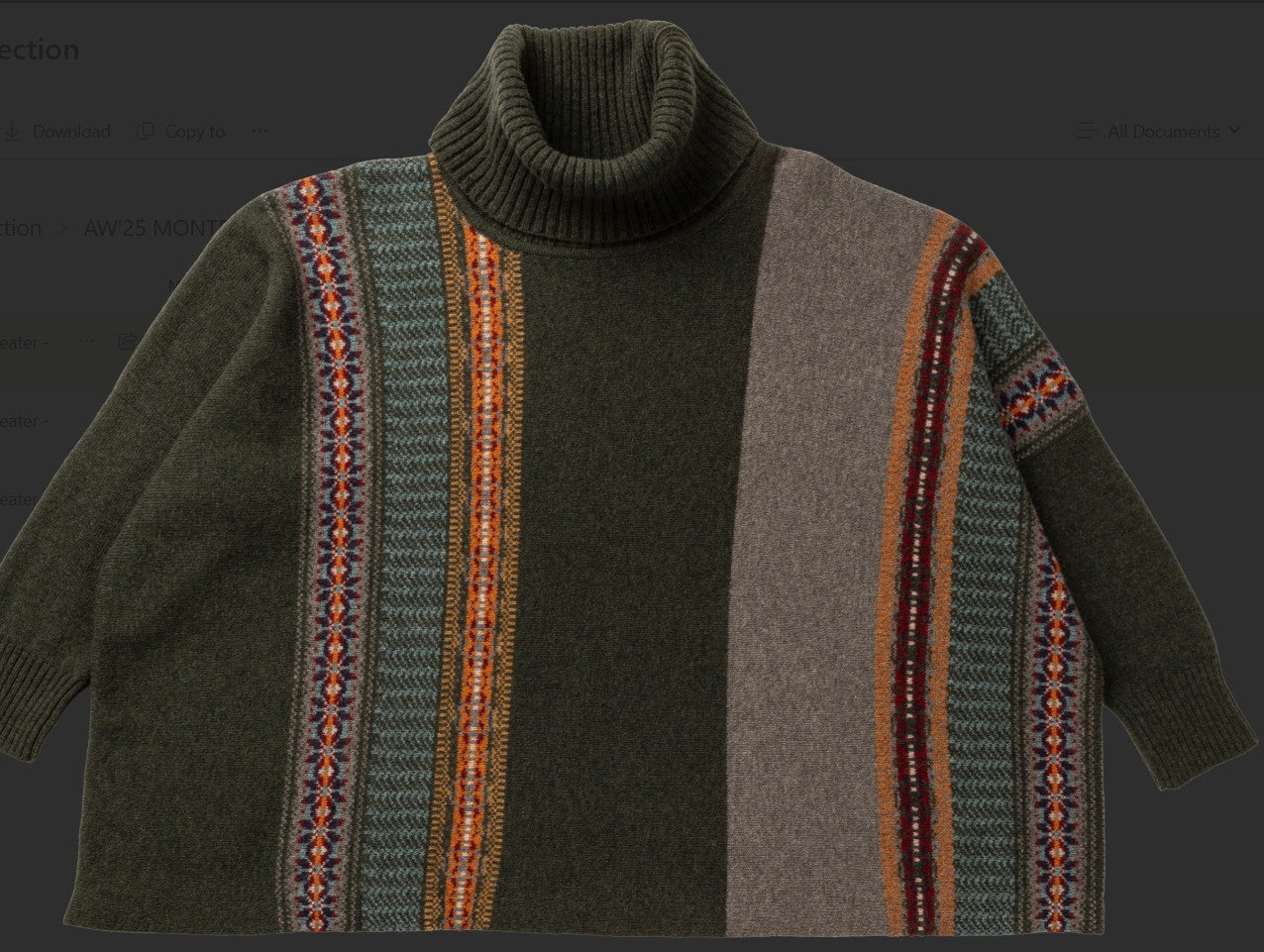 Eribe Montrose Cowl Sweater Bracken