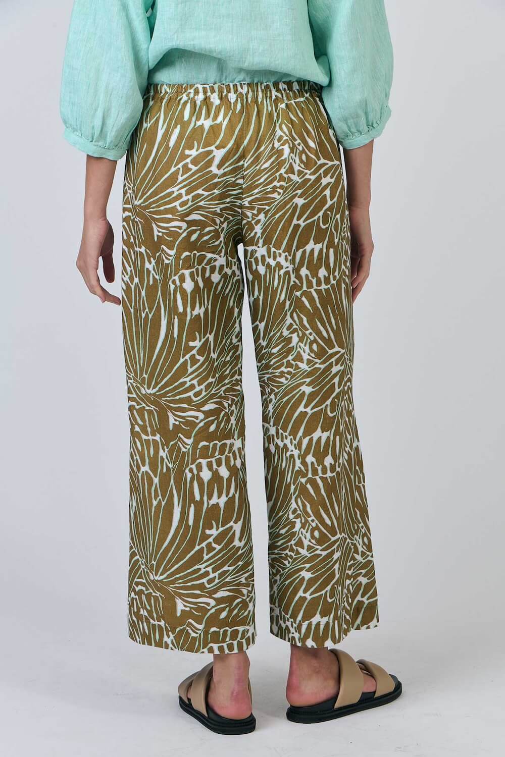 Naturals by O & J - Wide Leg Tailored Pants - Windsor (GA398)