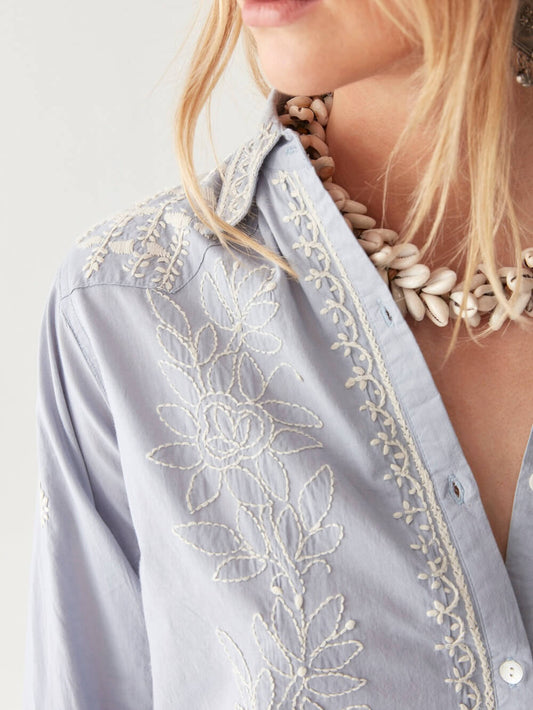 Maison Hotel - Ganges Blouse - Indigo