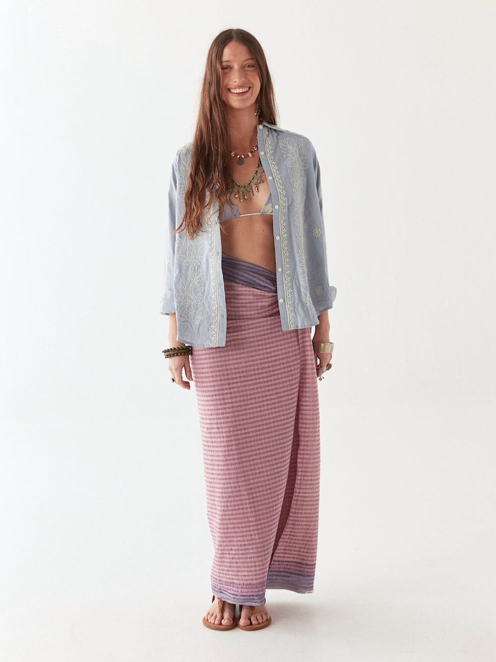 Maison Hotel - Ganges Blouse - Indigo
