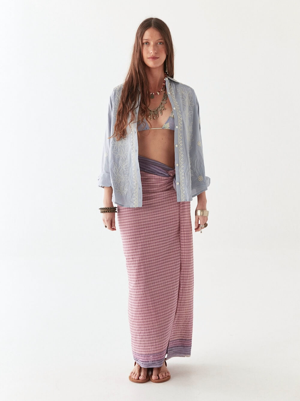 Maison Hotel - Ganges Blouse - Indigo