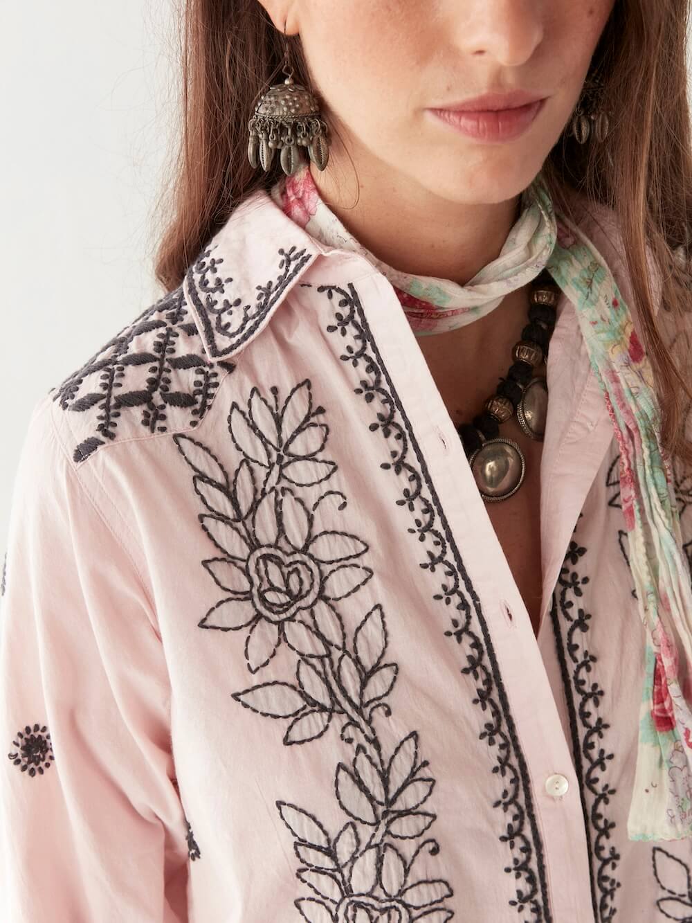 Maison Hotel - Ganges Blouse - Software Pink