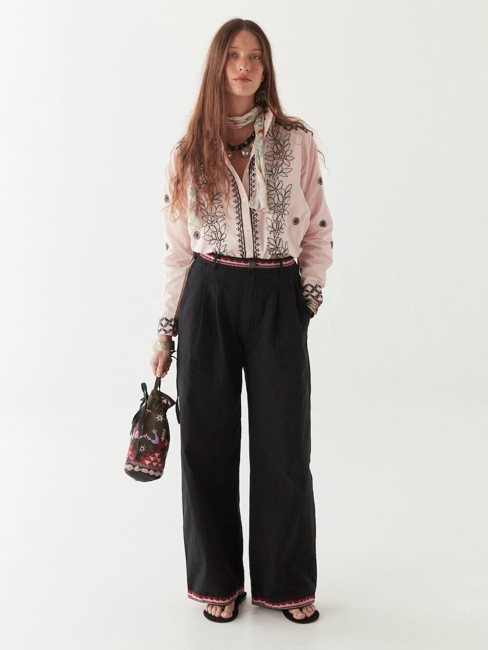Maison Hotel - Ganges Blouse - Software Pink