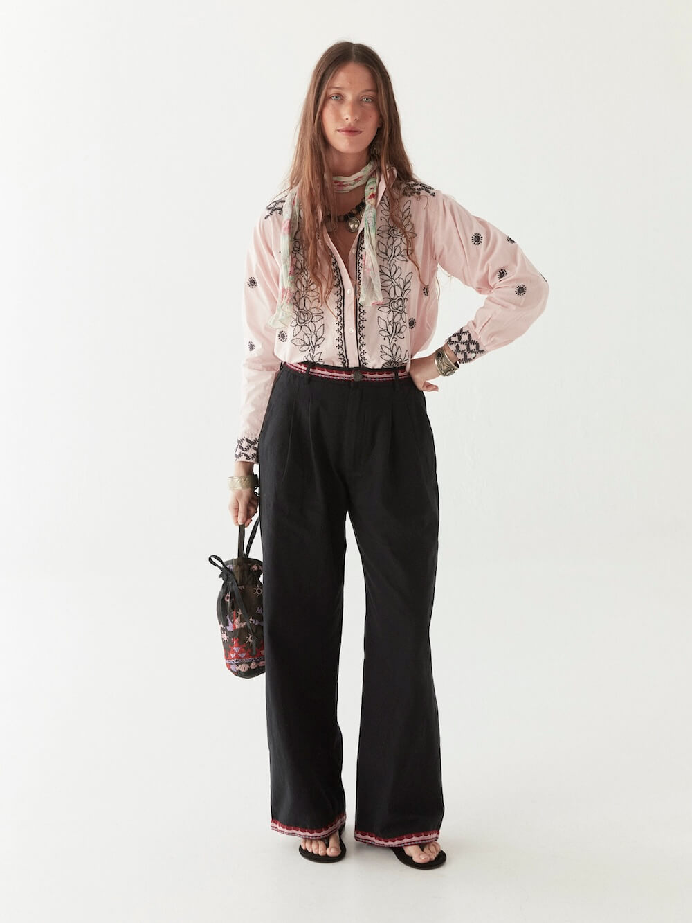 Maison Hotel - Ganges Blouse - Software Pink