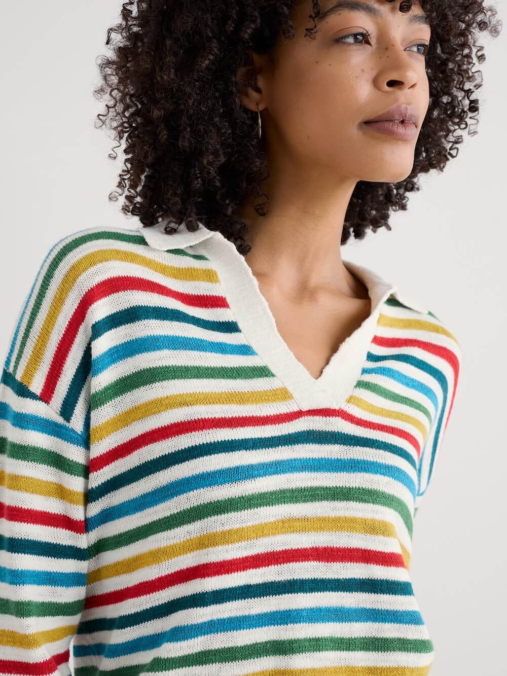 Seasalt - Gwynver Jumper - Mini Cornish Raspberry Multi