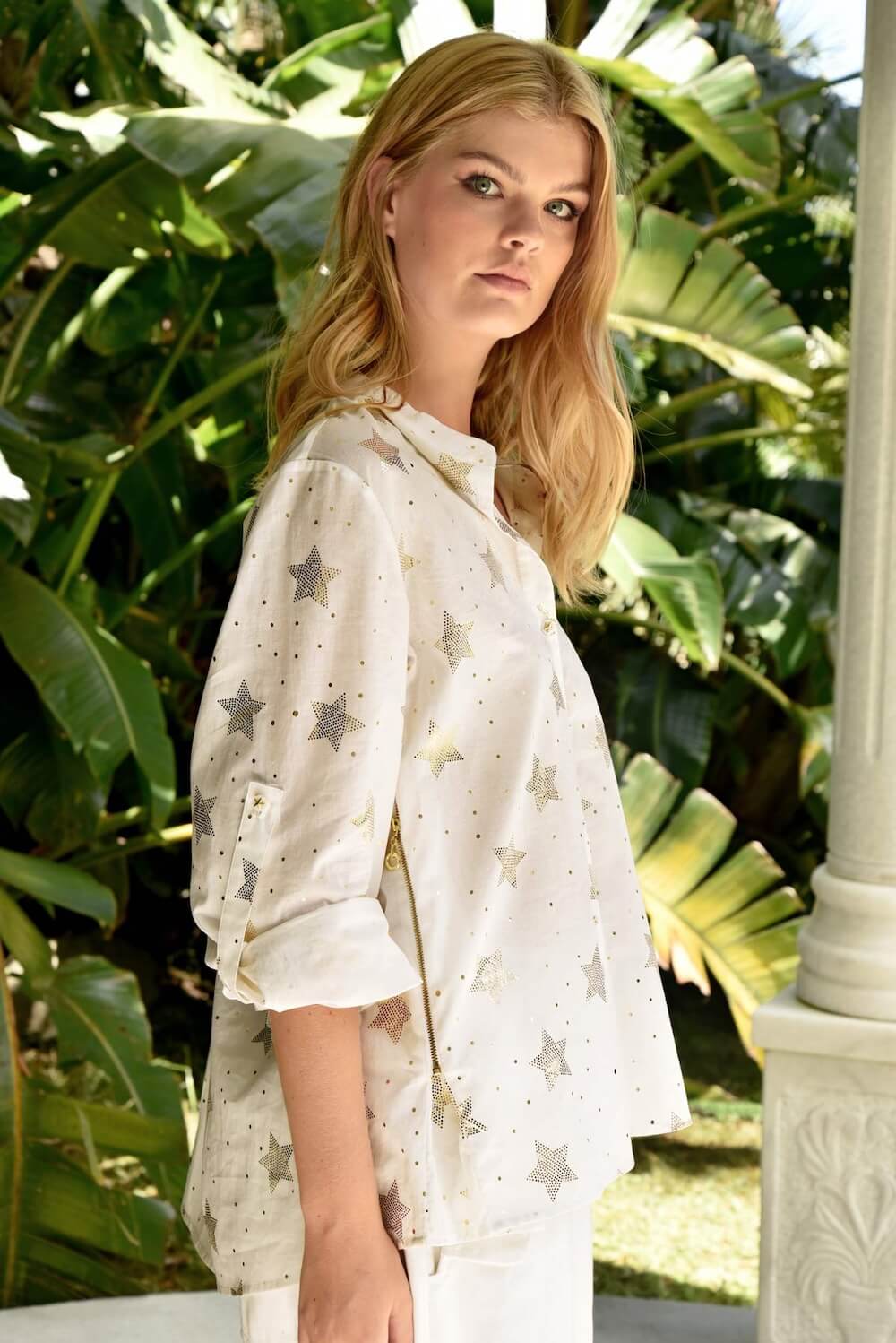 Trelise Cooper - Keeping Tabs on You Shirt - Ivory