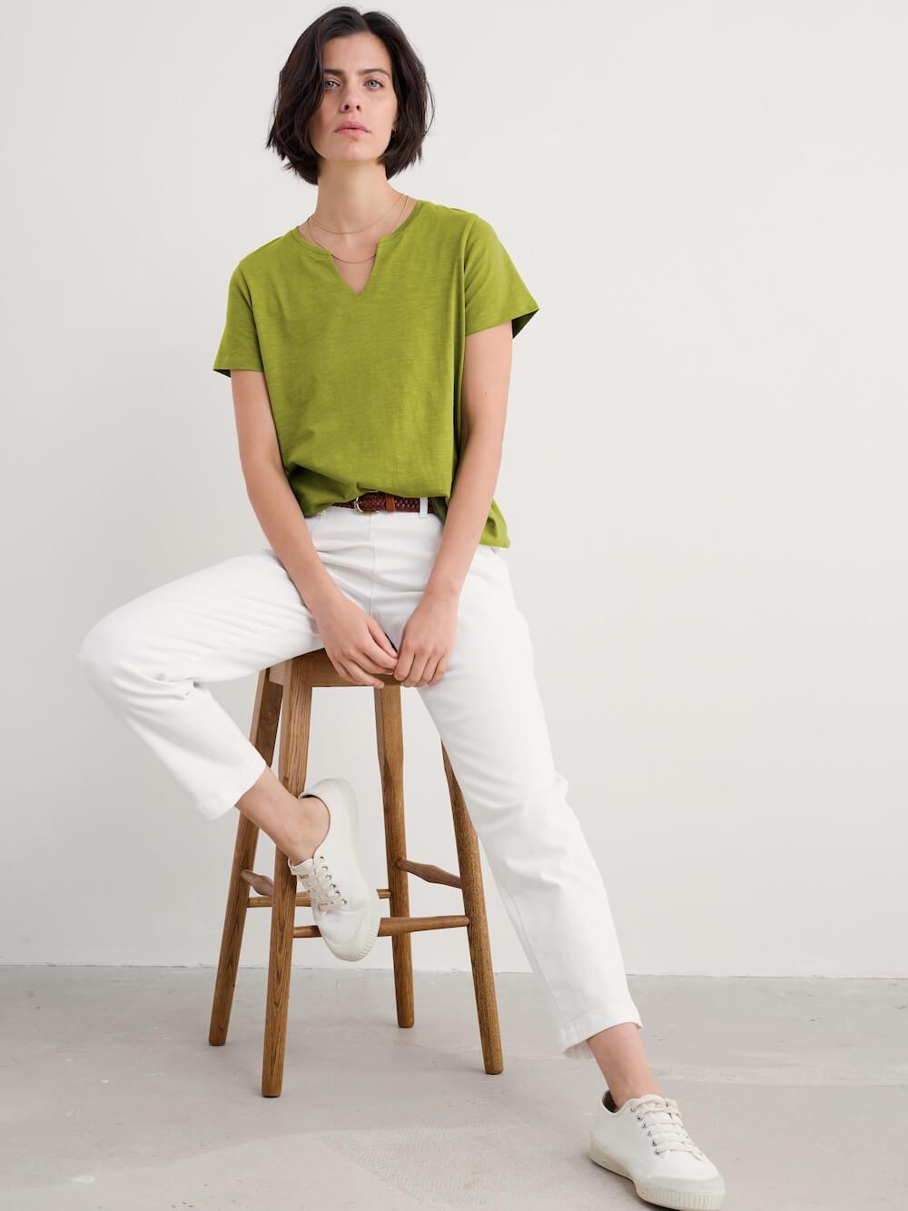Seasalt - Kellow T-Shirt - Dark Citron