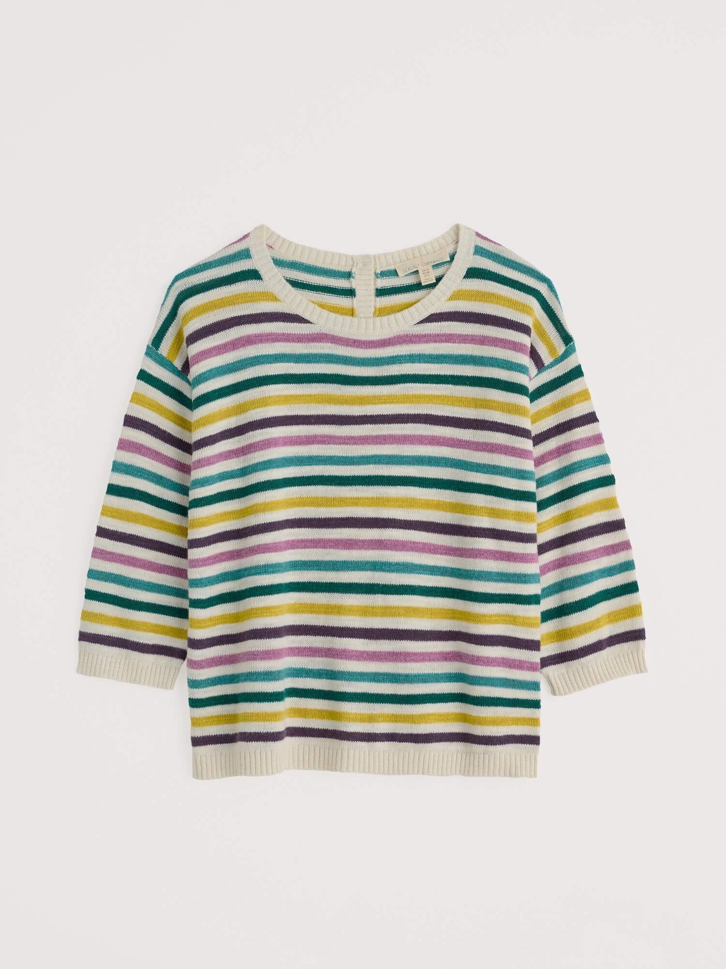 Seasalt - Knavock Jumper - Mini Cornish Orchid Multi