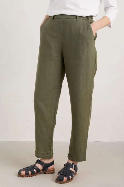 Seasalt Trengwainton Trouser Light Olive