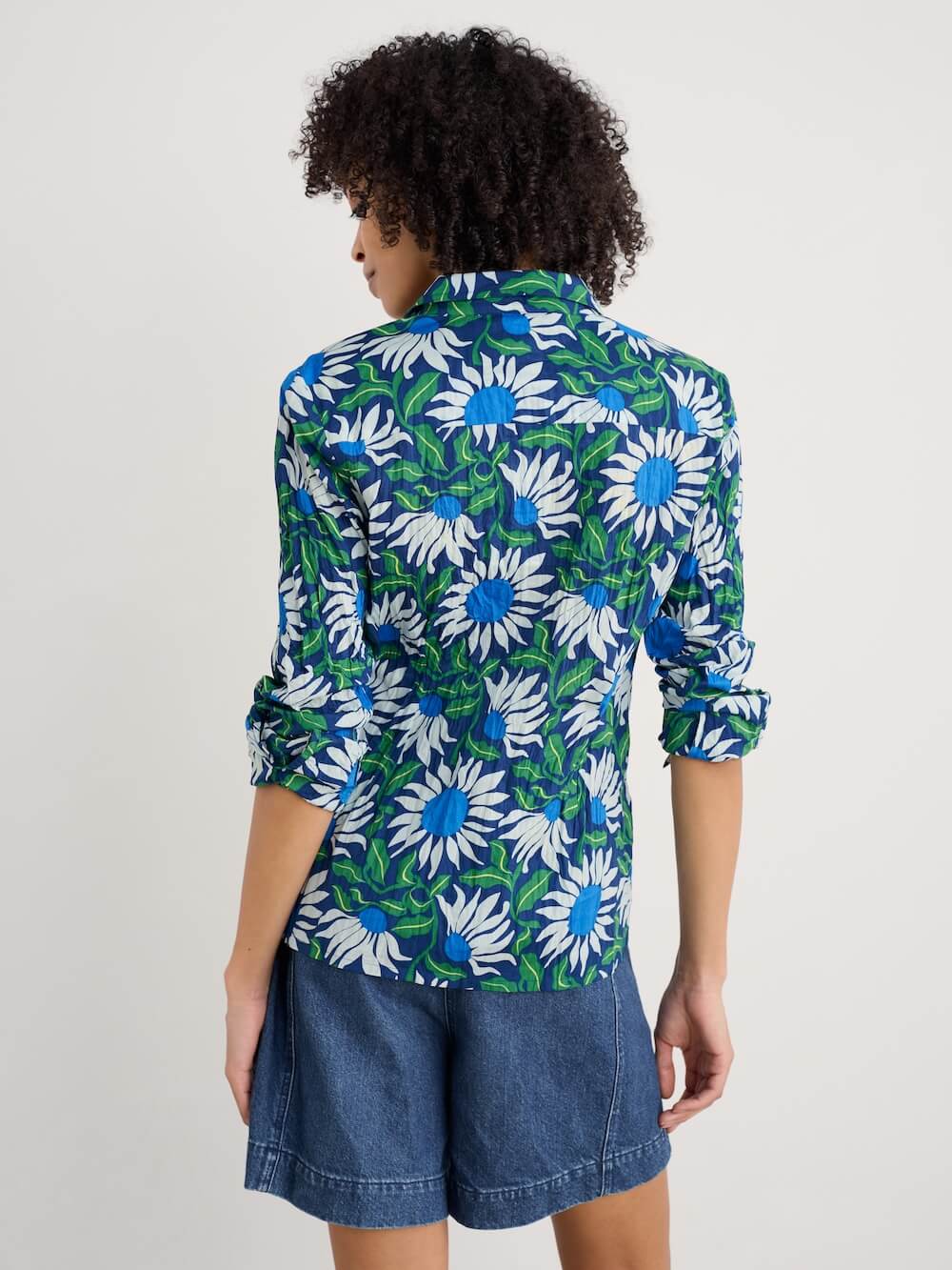 Seasalt - Larissa Shirt - Bold Sunflower Marine