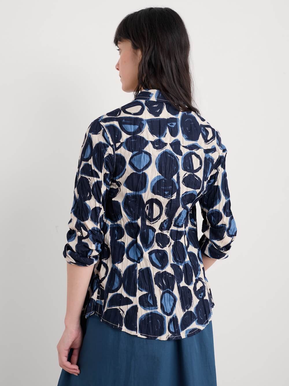 Seasalt - Larissa Shirt - Pebble Monoprint Aran