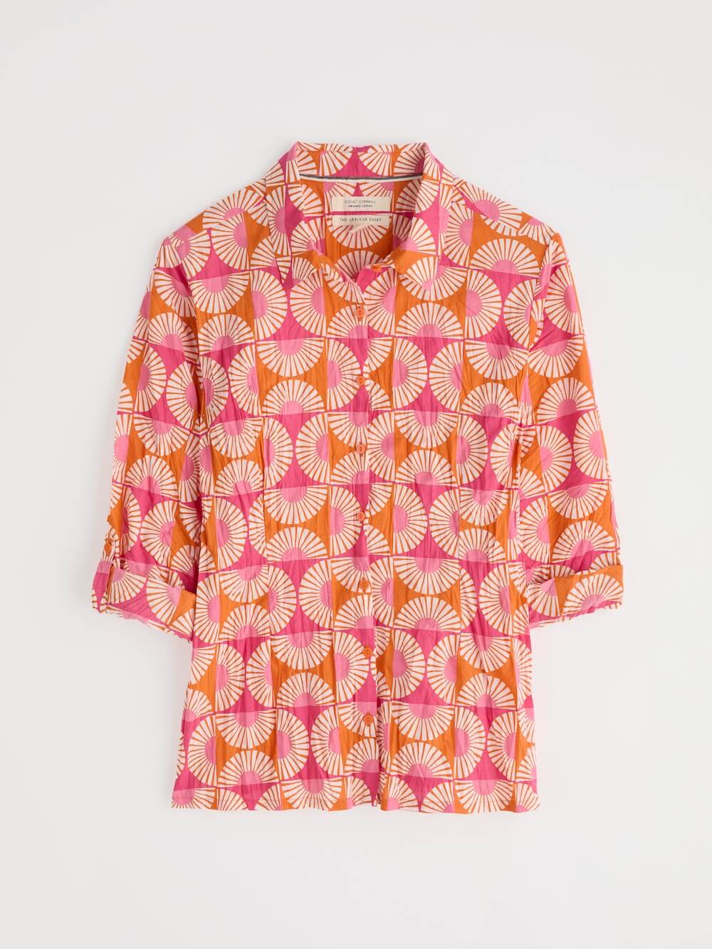 Seasalt - Larissa Shirt - Sun Geo Marigold
