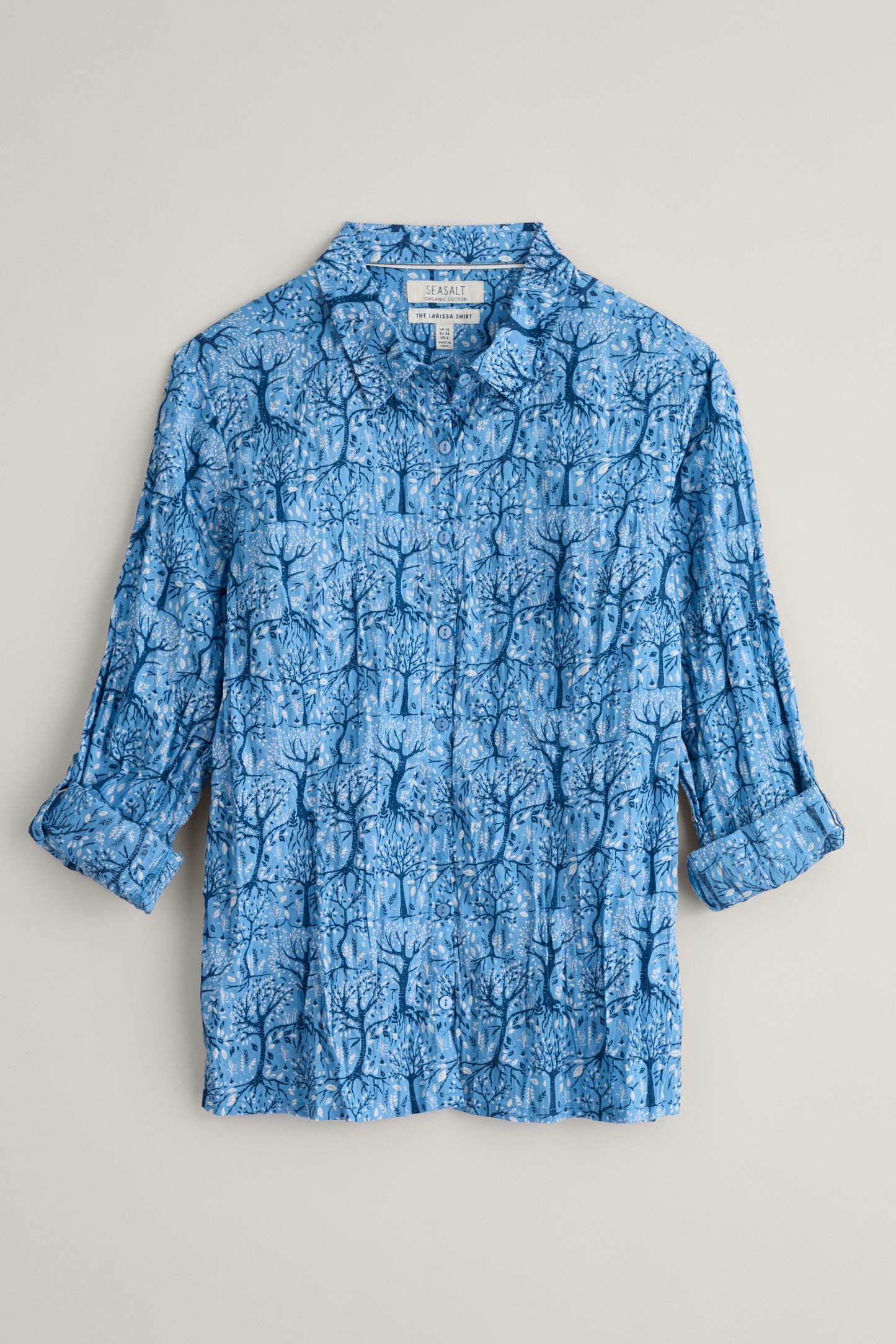Seasalt Larissa Shirt - Wild Woodland Clear Sky