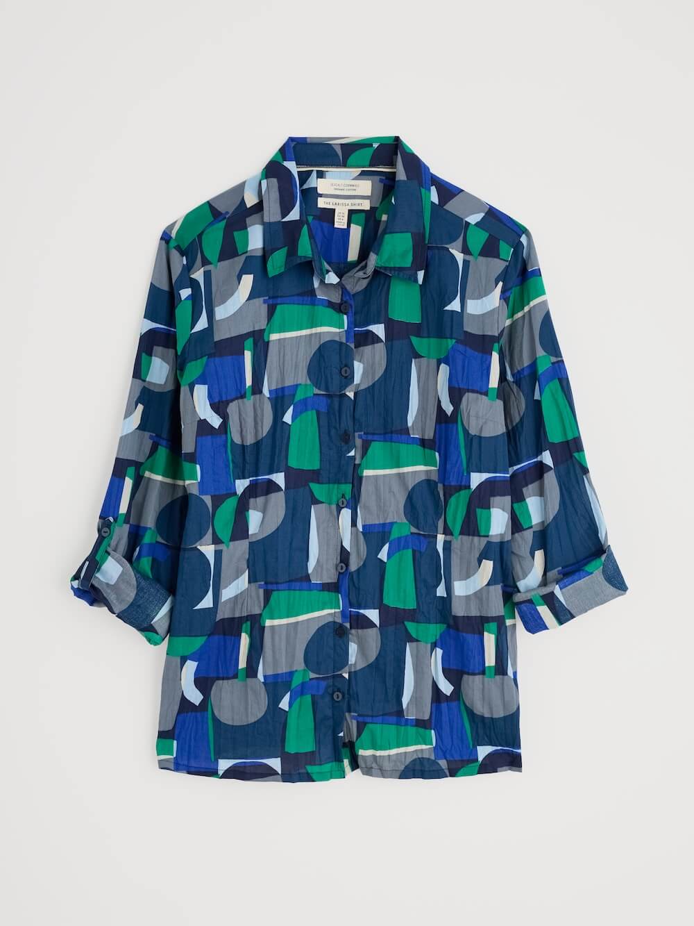 Seasalt - Larissa Shirt - Zennor Abstract Maritime