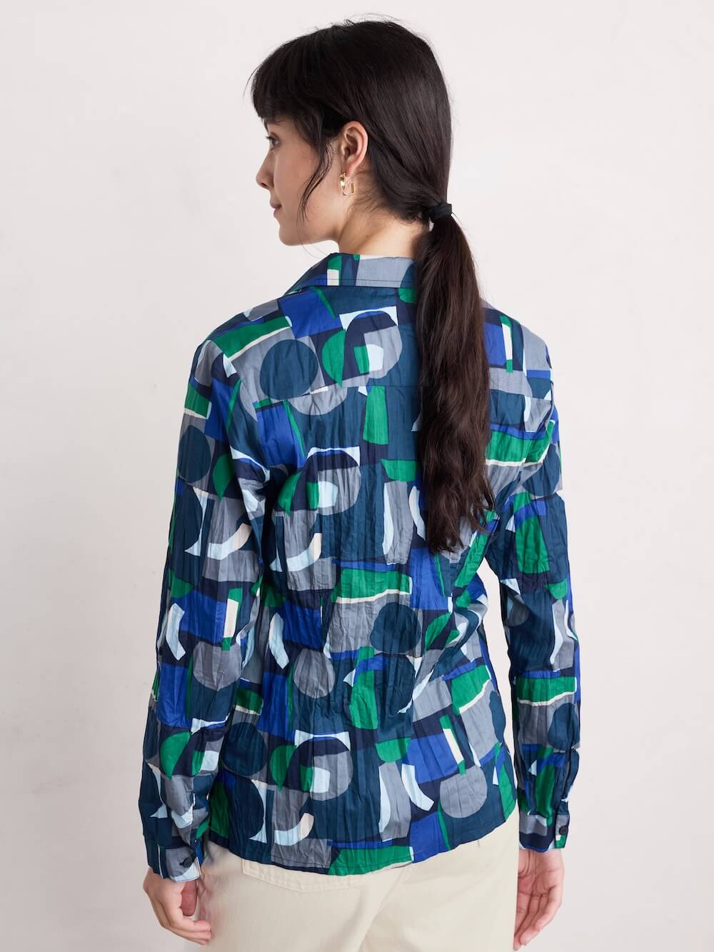 Seasalt - Larissa Shirt - Zennor Abstract Maritime