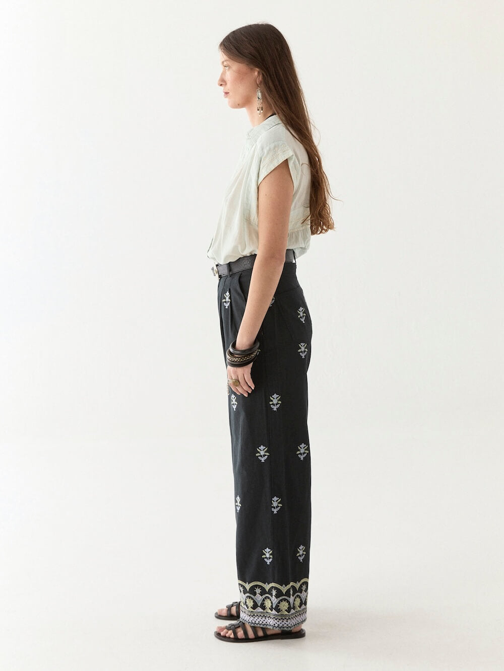 Maison Hotel - Lolo Pant - Midnight Wash
