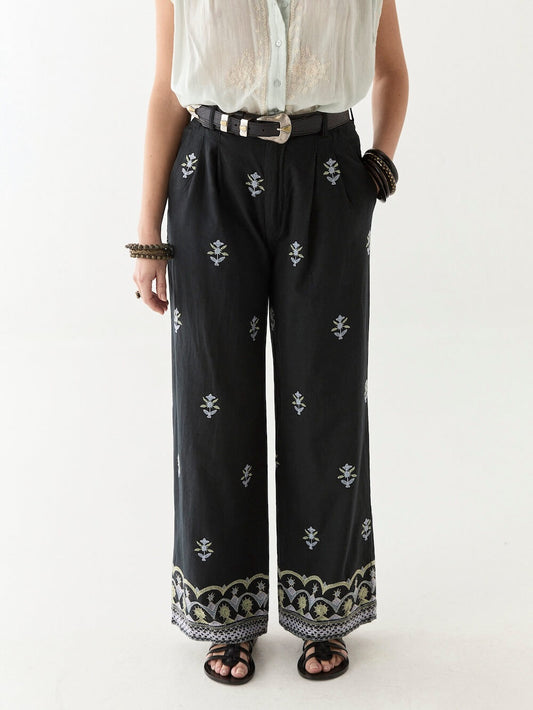 Maison Hotel - Lolo Pant - Midnight Wash