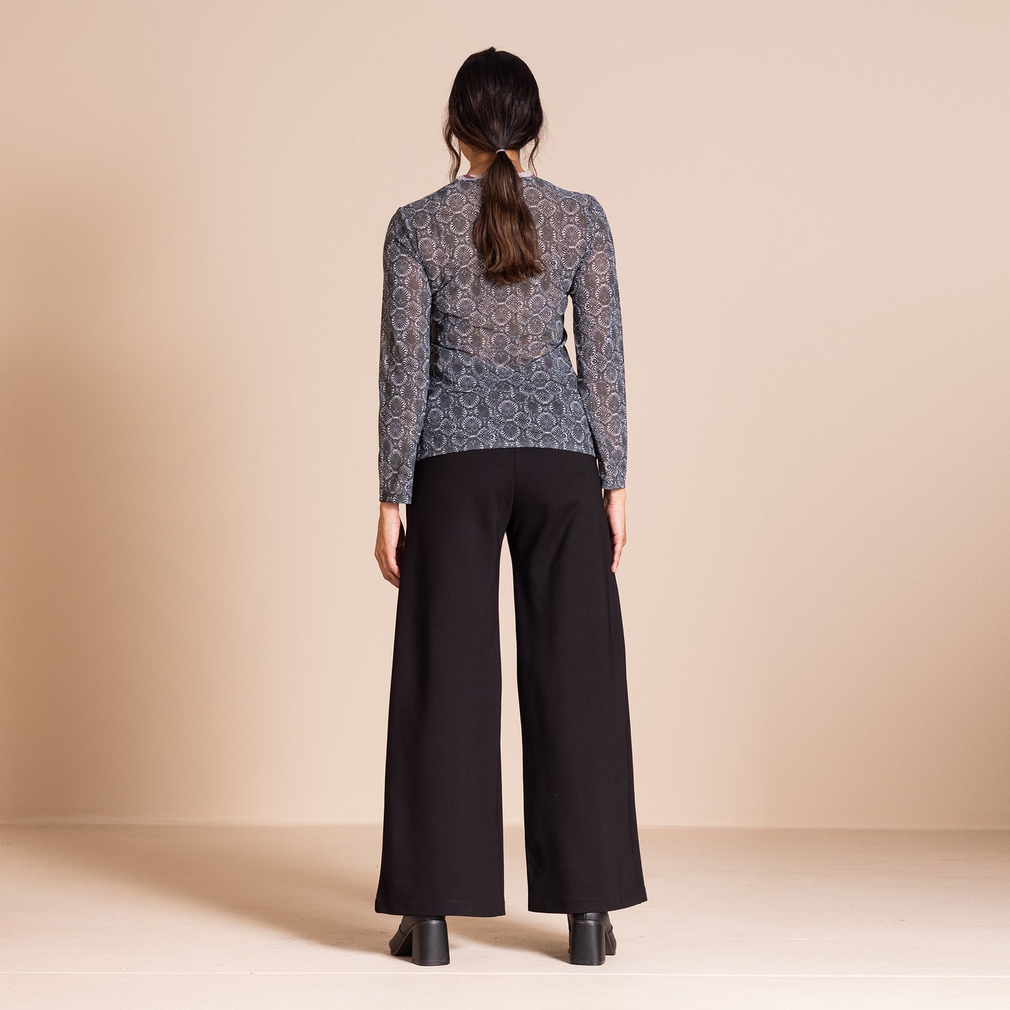 Megan Salmon Samarkand Mesh Tee