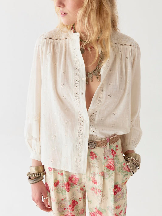 Maison Hotel - Colette Blouse - Ivory