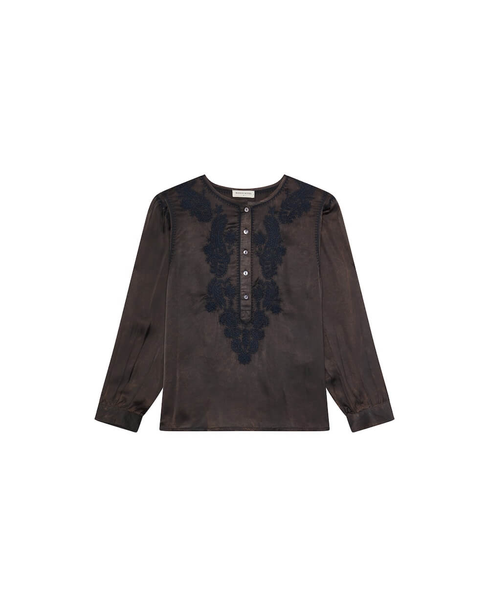 Maison Hotel - Clotilde Blouse - Mystic Green