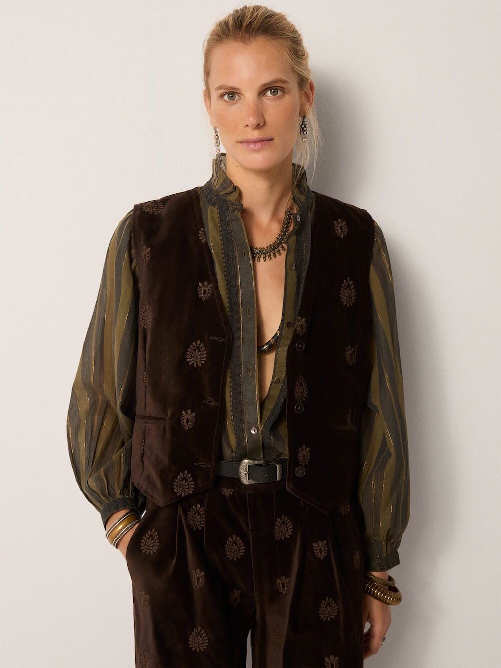 Maison Hotel - Kafka Vest in Macchiato | Denim Life, Sydney – This