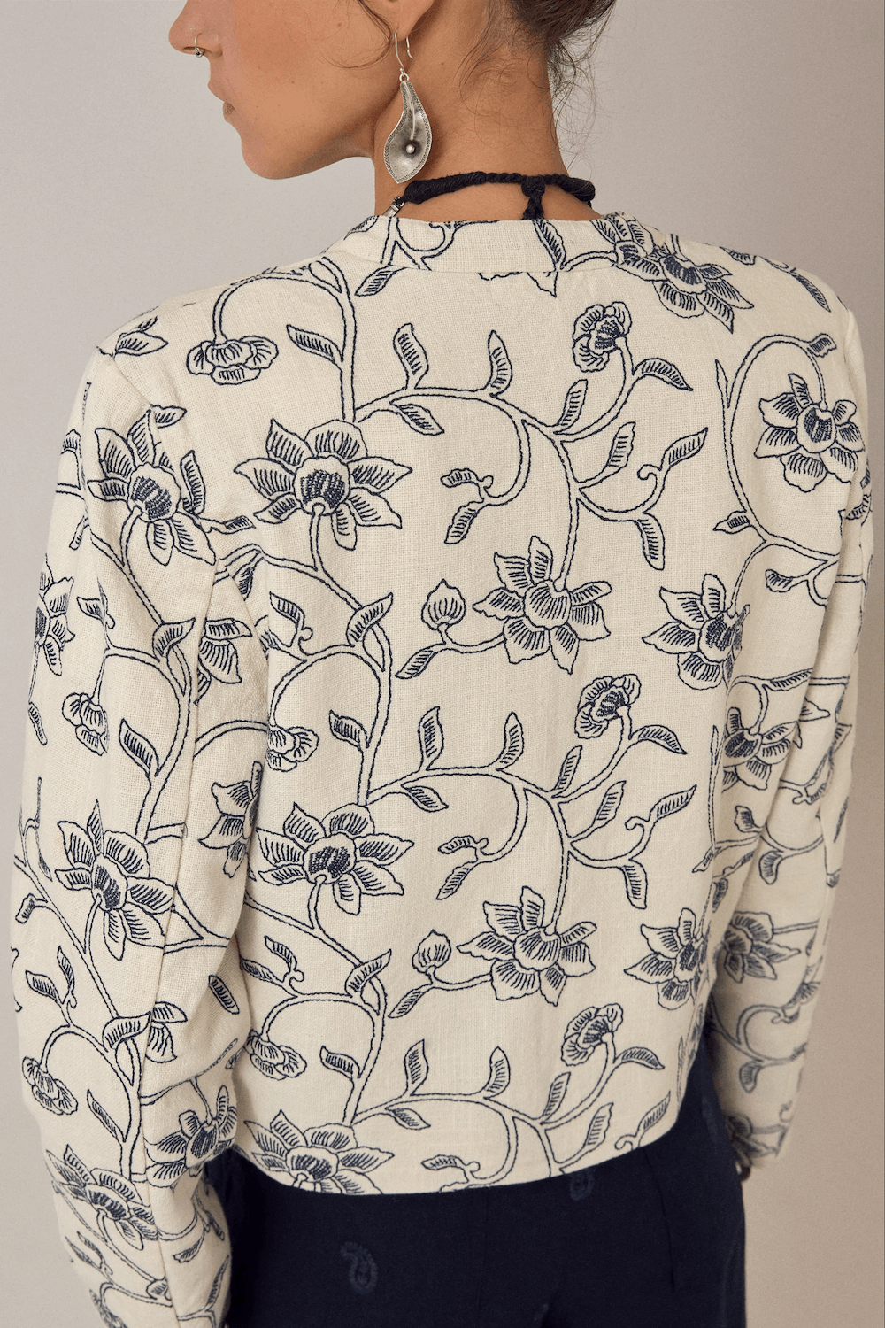 Maison Hotel - Masako Jacket - White Fuji
