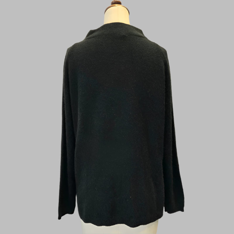 Mansted Zorel Funnel Sweater - Black