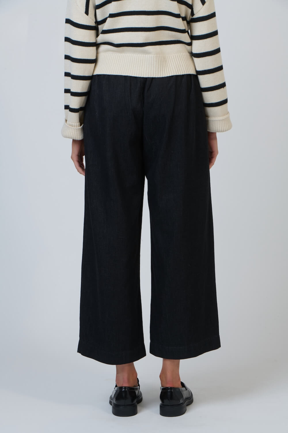 Naturals by O & J - GA671 High Waisted Tailored Trousers - Bikie