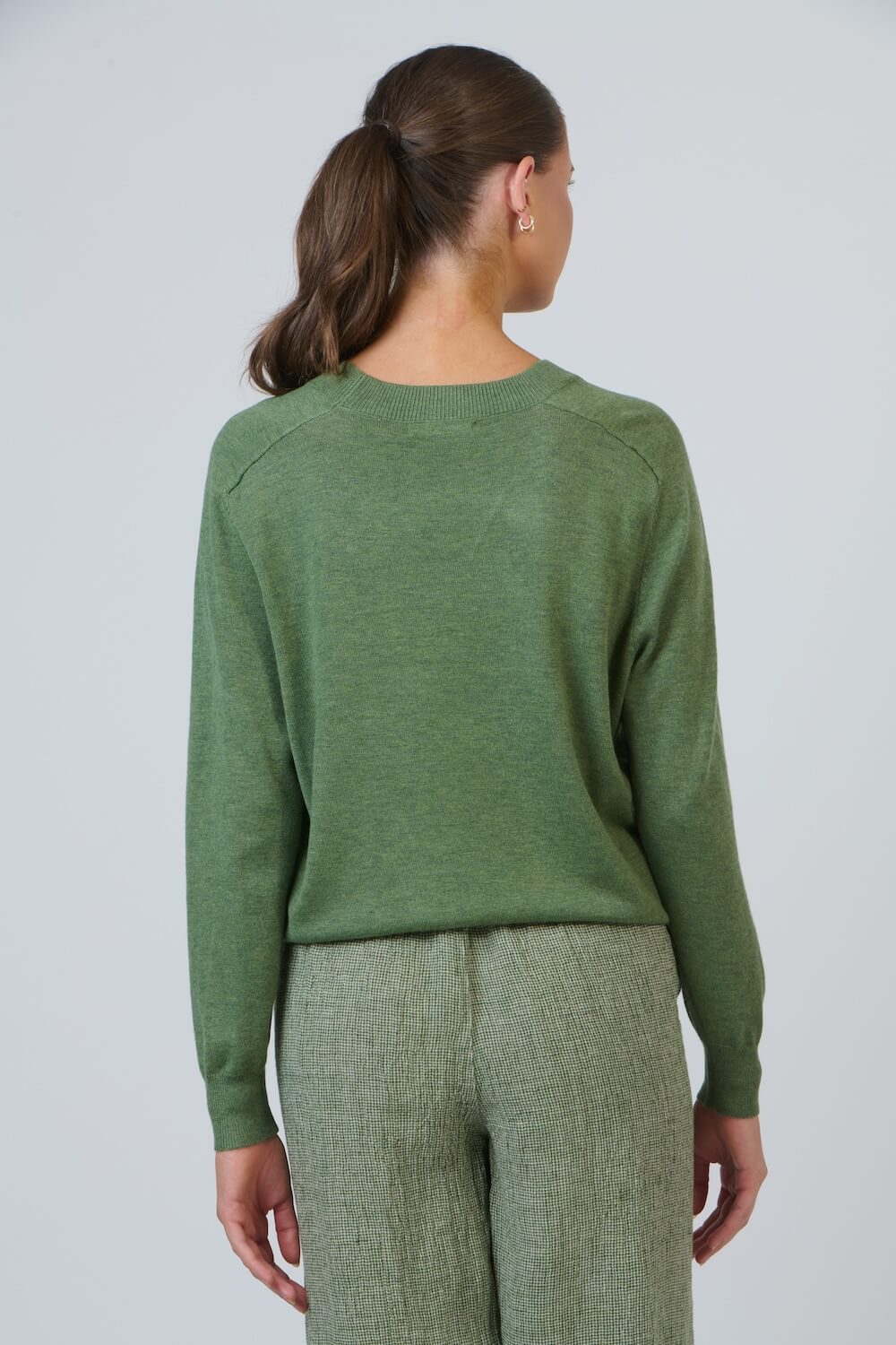Naturals by O & J - OJW38 Crew Pullover - Sap