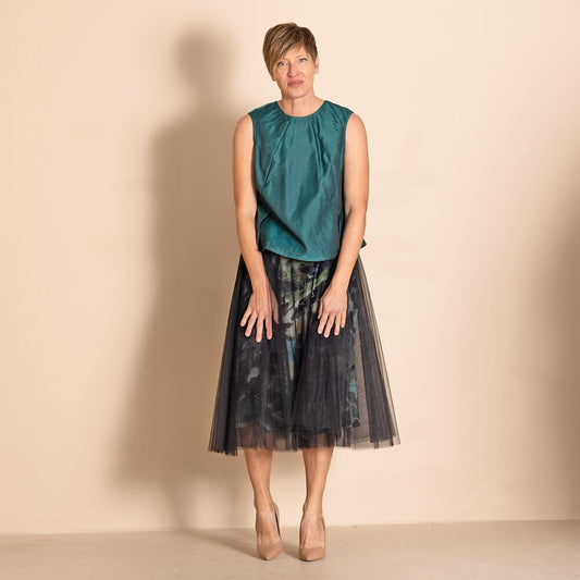 Megan Salmon - Park Life Circle Tulle Skirt
