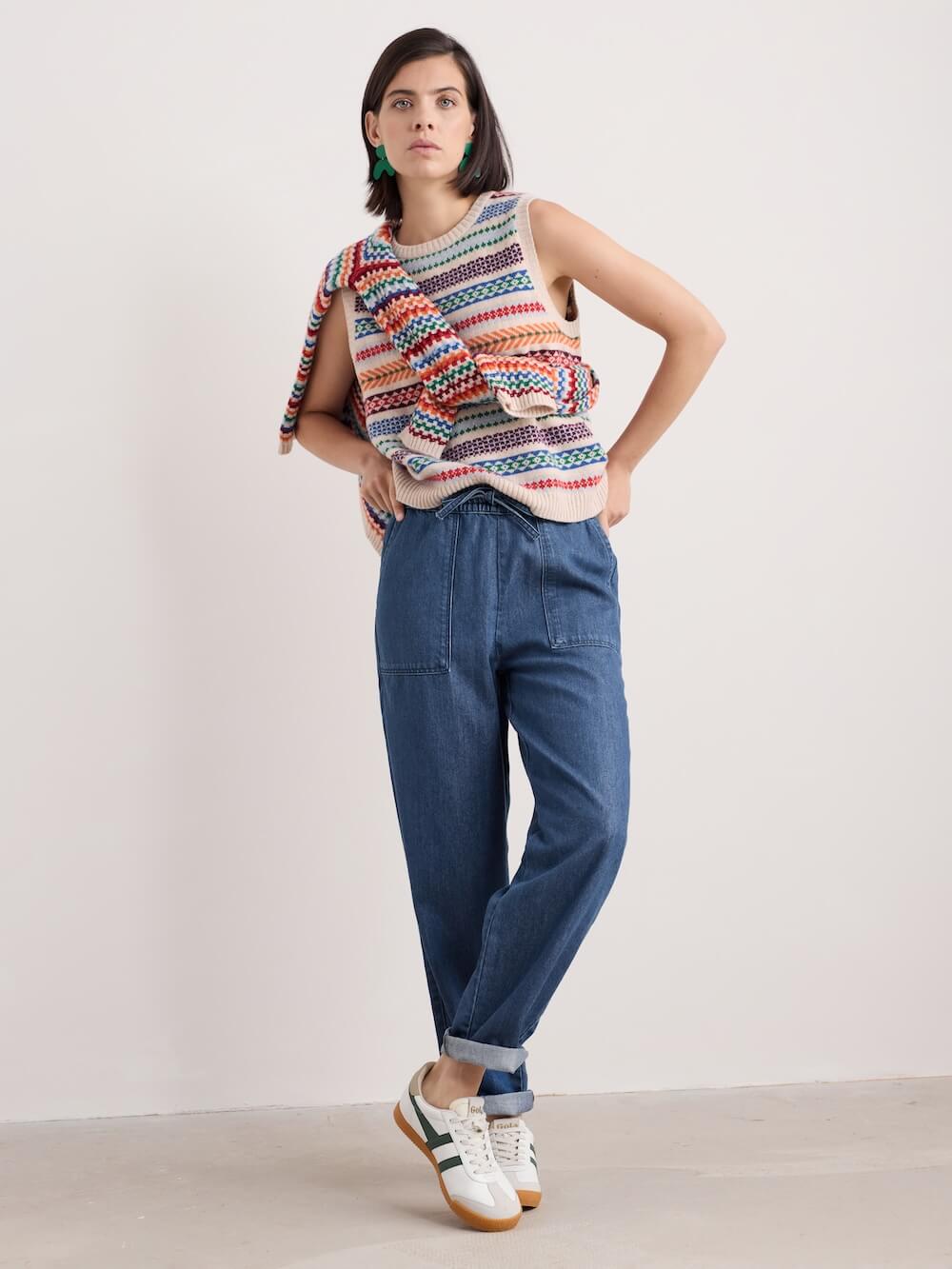Seasalt - Percella Cove Vest - Knit Abstraction Multi