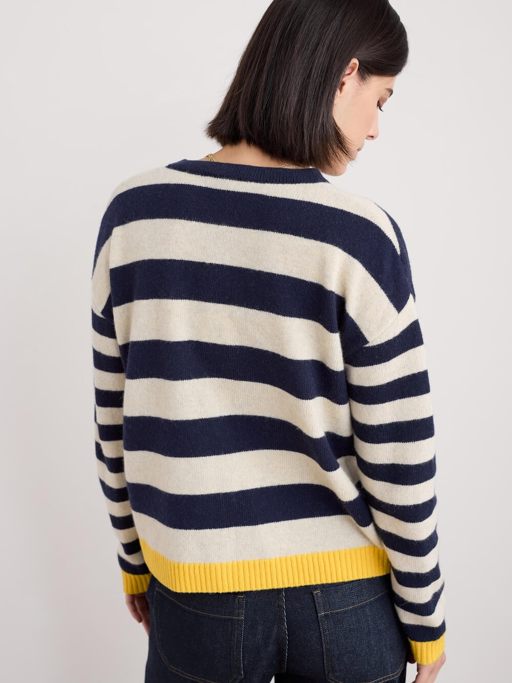 Seasalt - Pinwell Cardigan - Bright Shape Maritime Mix
