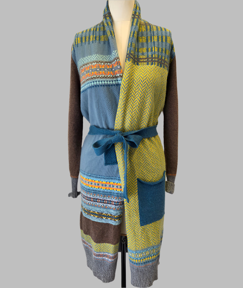Eribe Pioneer Longline Cardicoat Tumeric